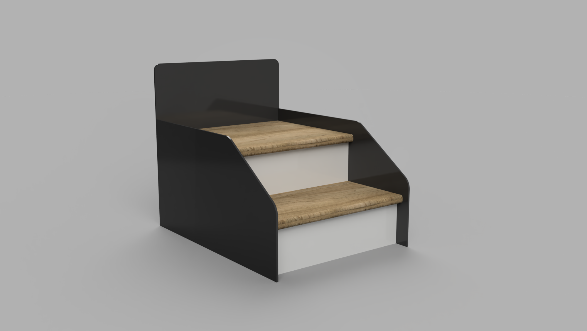 Luxury Vinyl Treads 2 Step Display