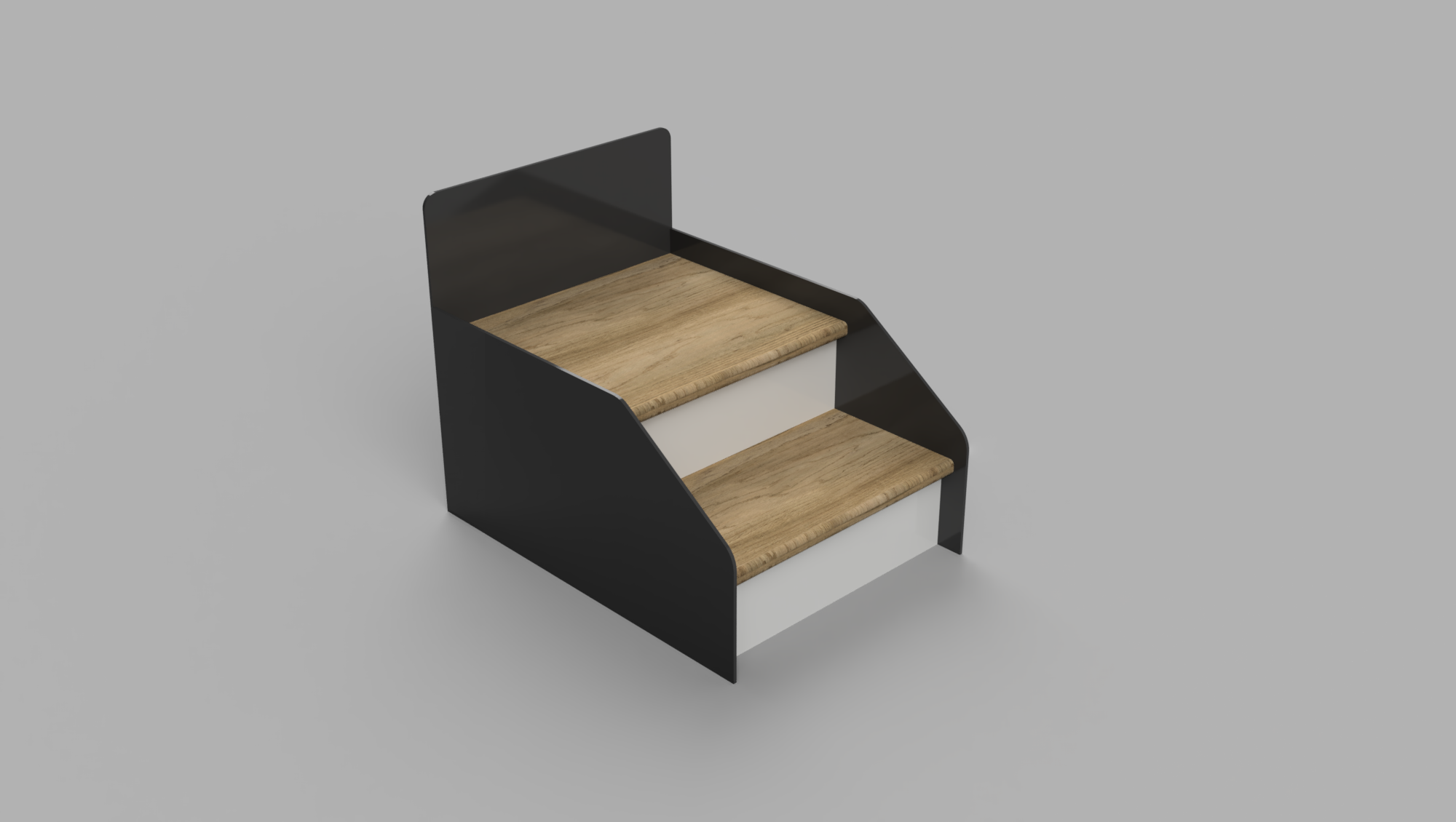 Luxury Vinyl Treads 2 Step Display