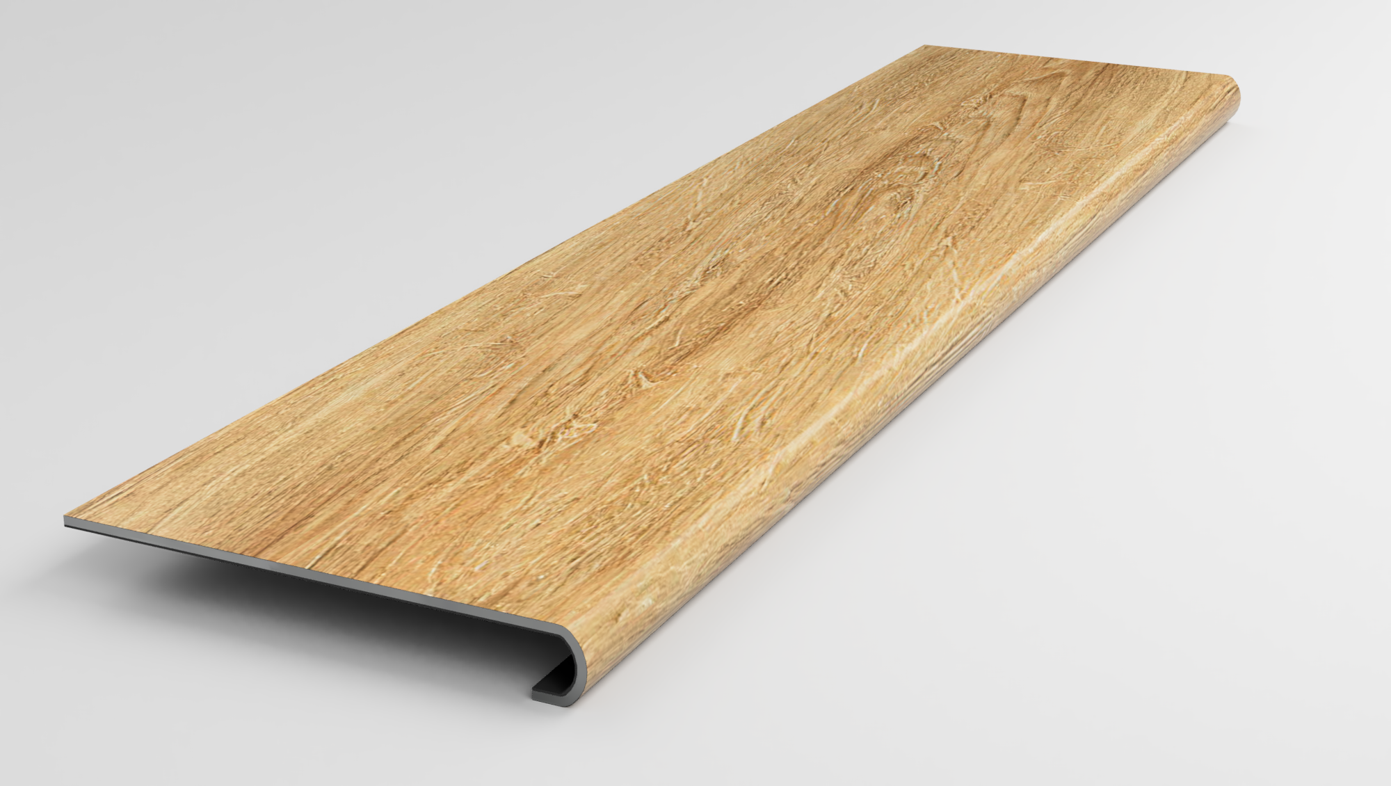  - Explorers Cove Metal Smoke Stair Tread - TreadsPlus