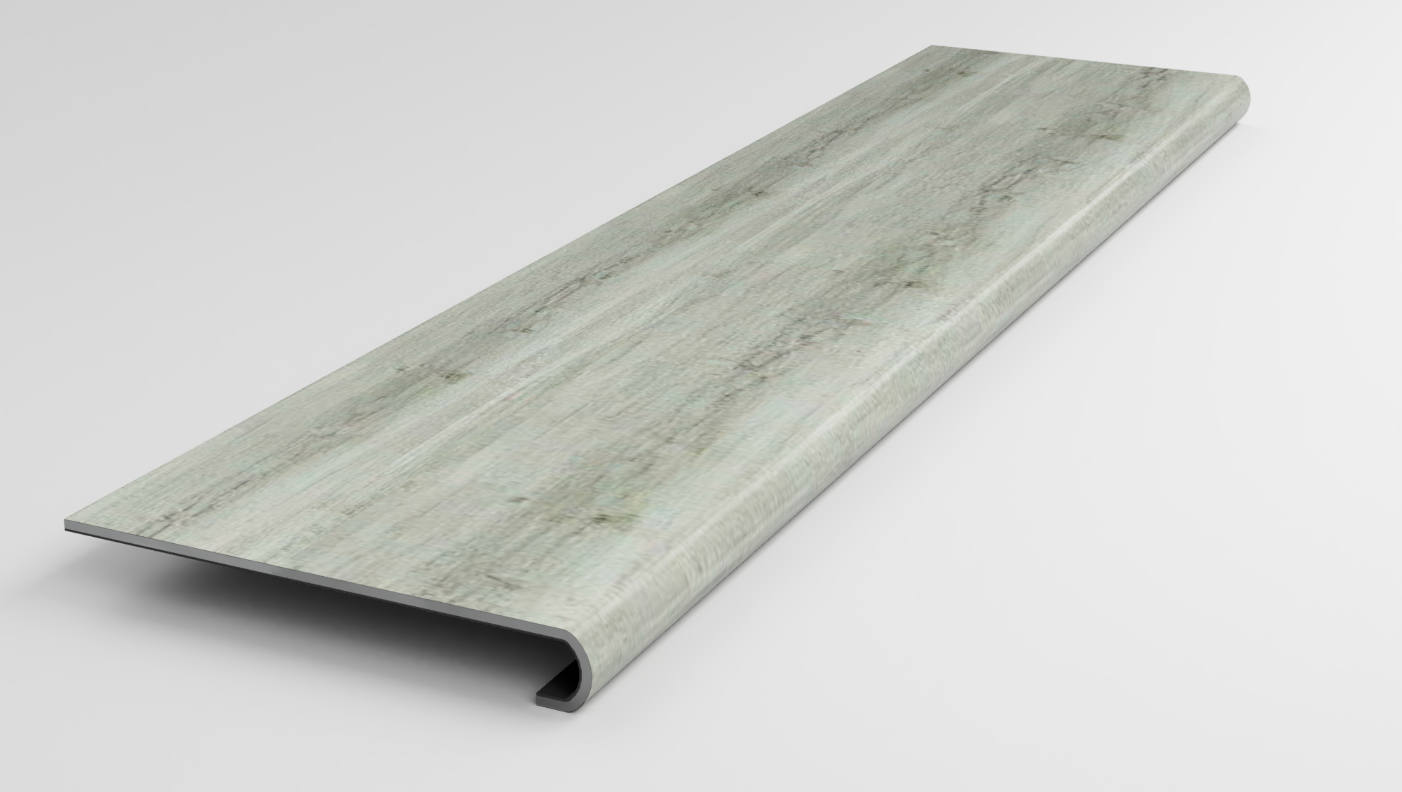  - Dodford 20 Click Chinchile Oak Stair Tread - TreadsPlus