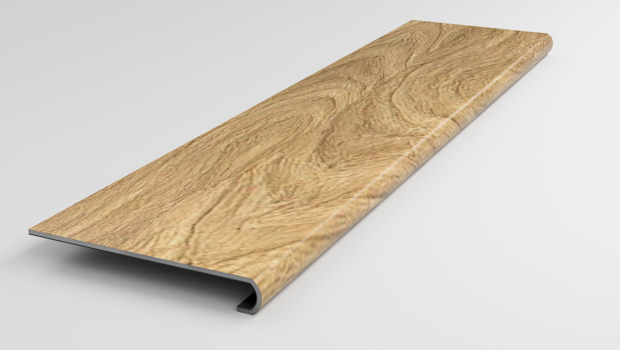  - Dodford 20 Click Suede Oak Stair Tread - TreadsPlus